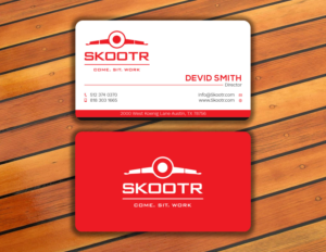 Design de Carte de Visite par Tripti Ranjan Gain pour skootr global pvt. ltd. | Design : #16903202