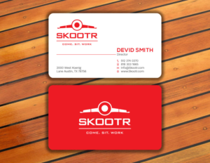 Business Card Design by Tripti Ranjan Gain for skootr global pvt. ltd. | Design: #16903203