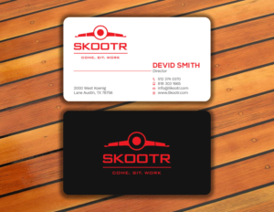 Business Card Design by Tripti Ranjan Gain for skootr global pvt. ltd. | Design: #16903204
