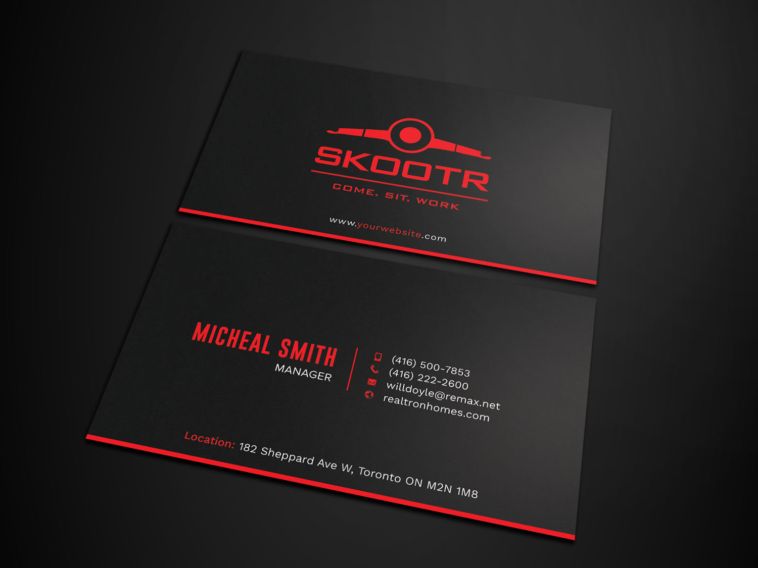 Business Card Design by Tripti Ranjan Gain for skootr global pvt. ltd. | Design #16903531