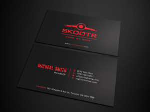 Business Card Design by Tripti Ranjan Gain for skootr global pvt. ltd. | Design: #16903533