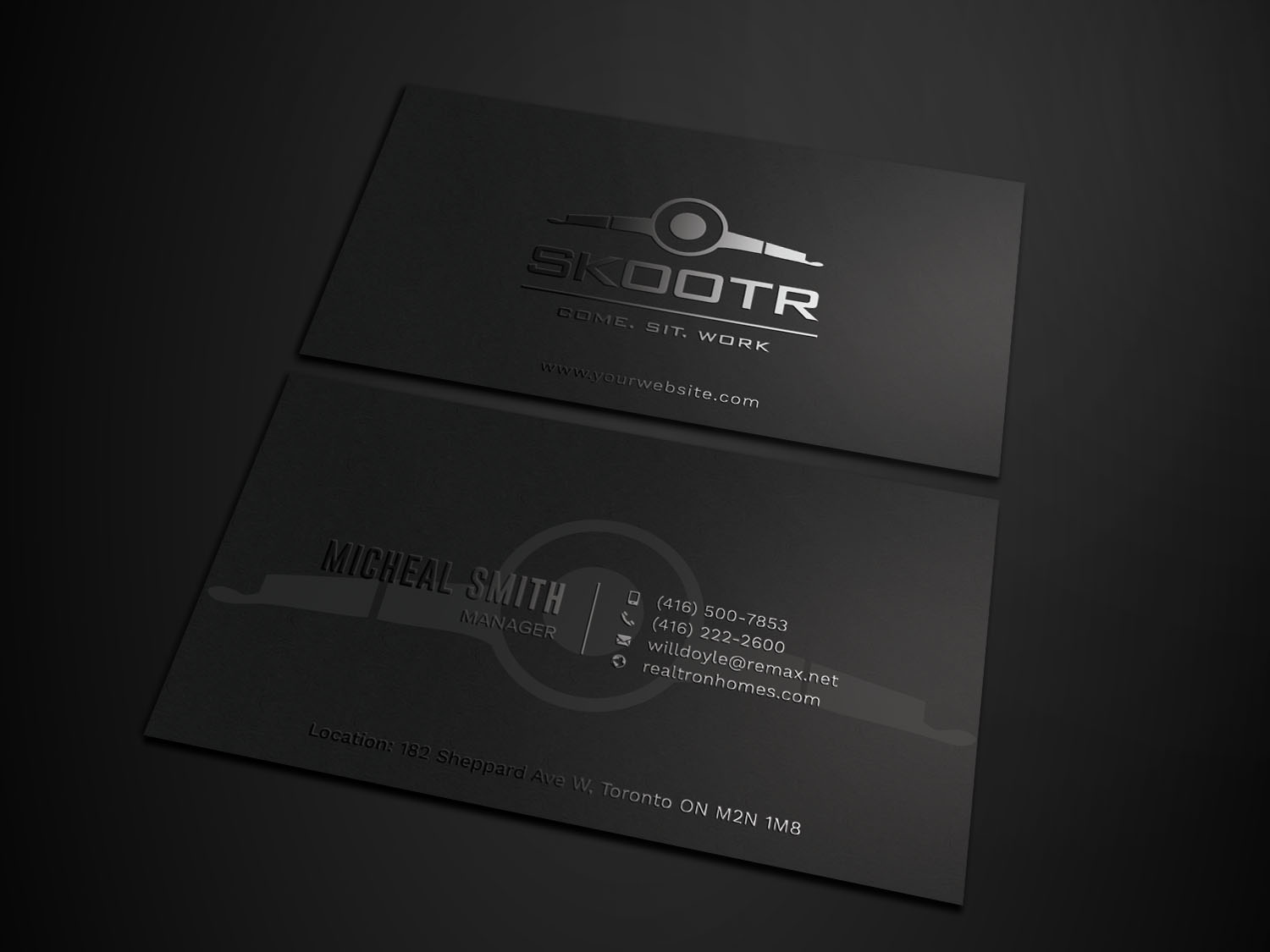 Business Card Design by Tripti Ranjan Gain for skootr global pvt. ltd. | Design #16903535