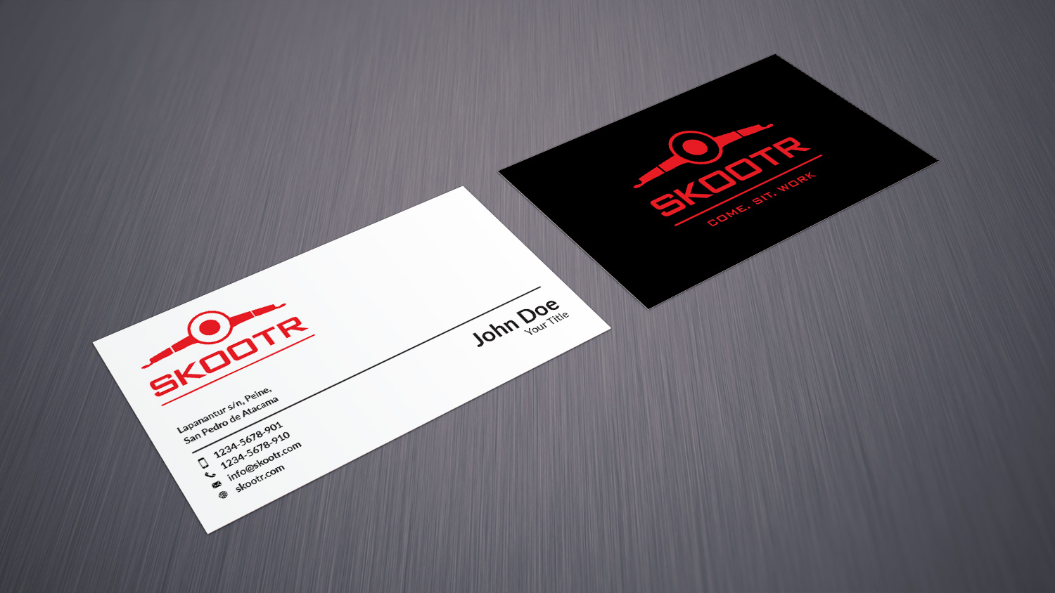 Design de Carte de Visite par Cun pour skootr global pvt. ltd. | Design #16897883
