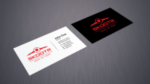 Business Card Design by Cun for skootr global pvt. ltd. | Design: #16897919