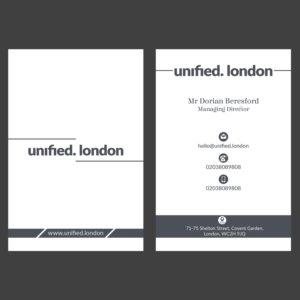 Business Card Design by M. M. Aminul Islam Nayan