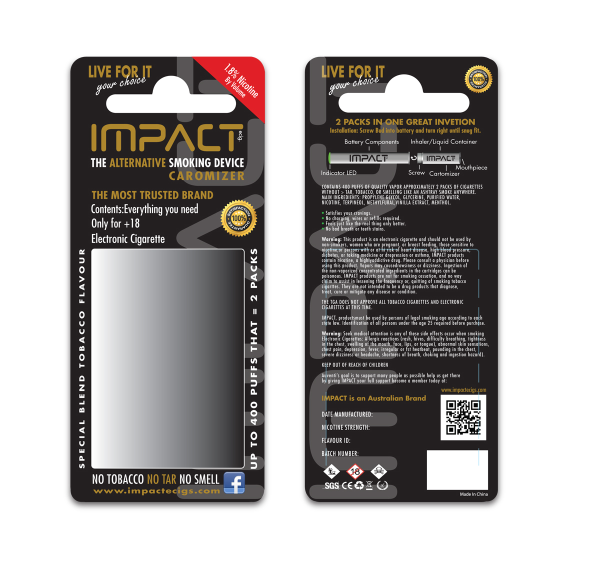 Packaging Design by Halfull Media for this project | Design #2714325