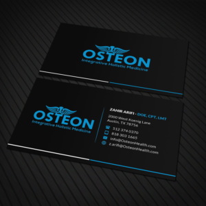 Business Card Design by Sandaruwan for Axis Health | Design #16905292
