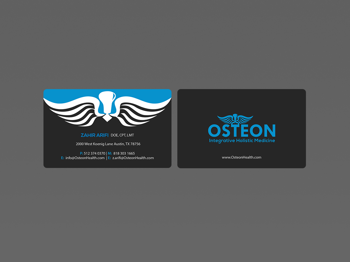 Business Card Design by Creations Box 2015 for Axis Health | Design #16908787