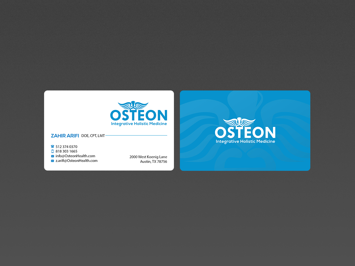Business Card Design by Creations Box 2015 for Axis Health | Design #16908788