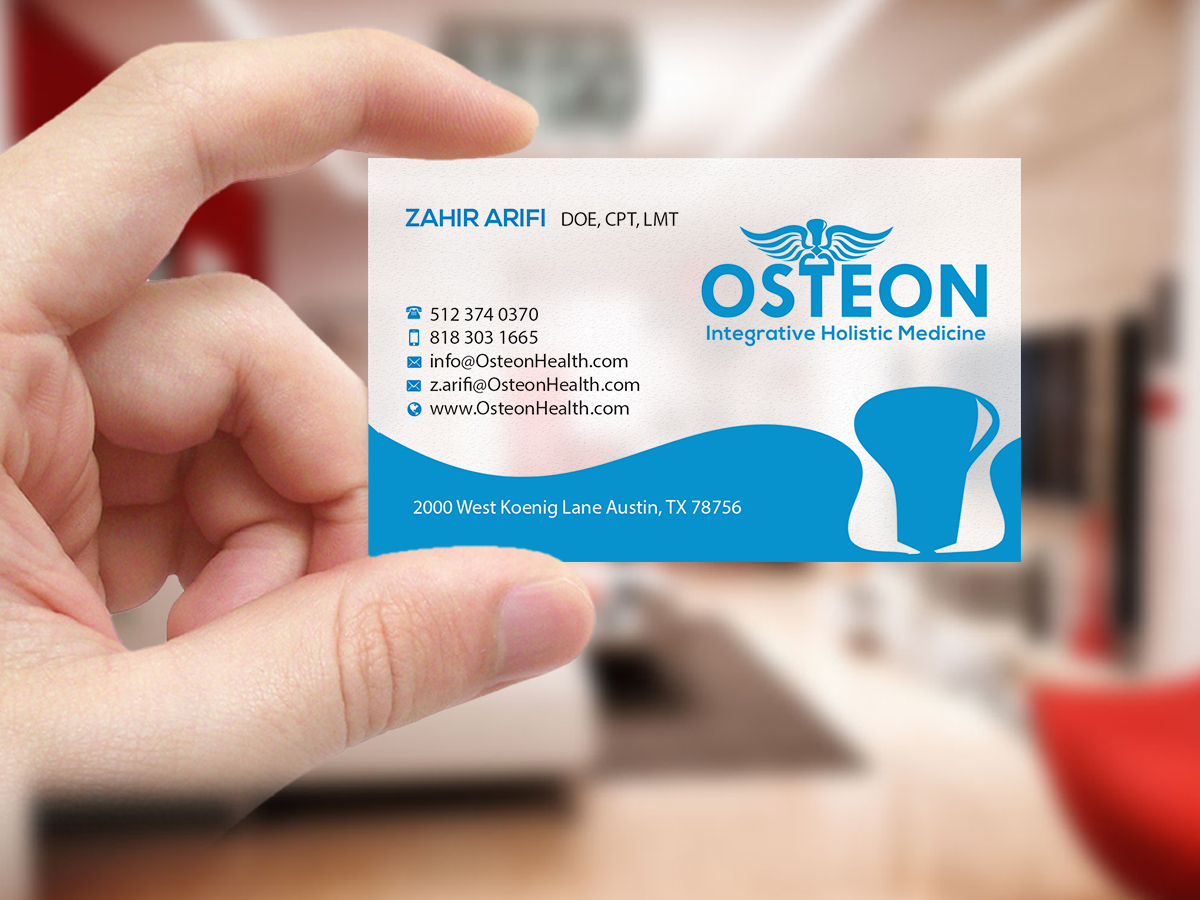 Business Card Design by Creations Box 2015 for Axis Health | Design #16908791
