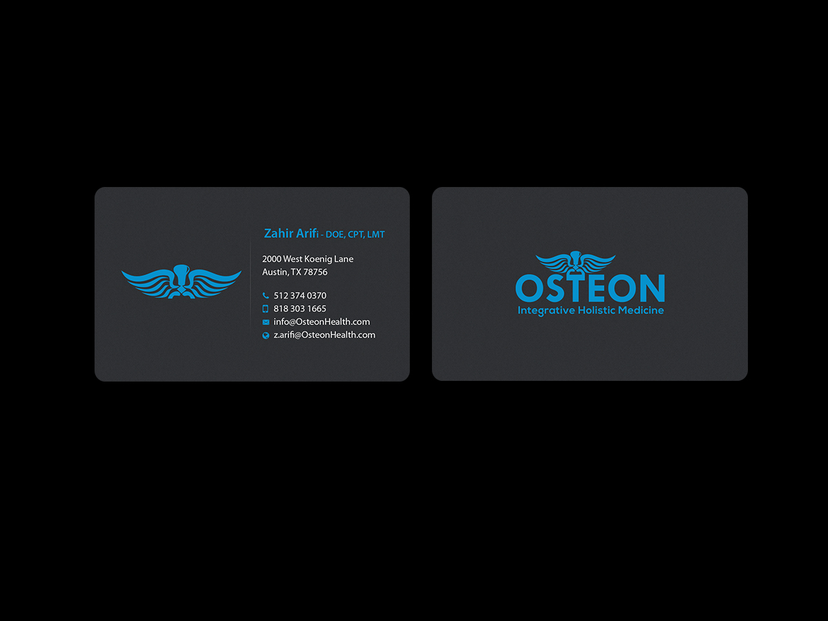 Business Card Design by Creations Box 2015 for Axis Health | Design #16908806