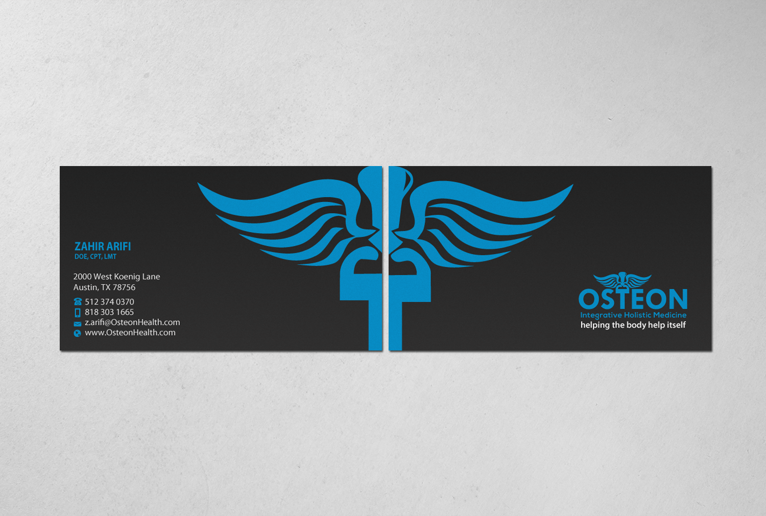 Business Card Design by Brand aid for Axis Health | Design #16904096