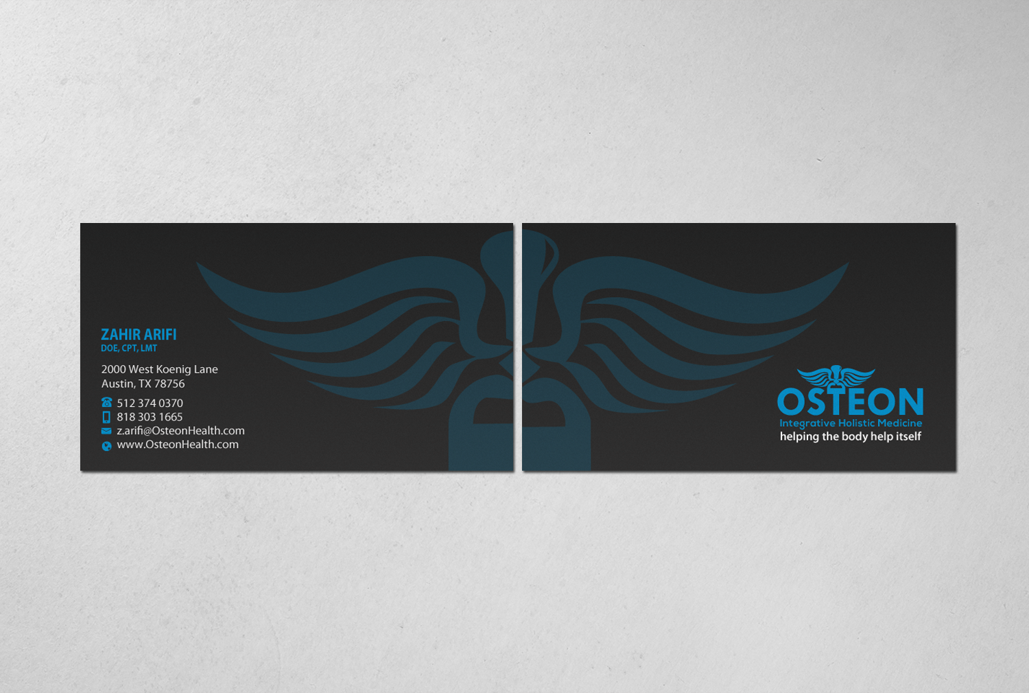 Visitenkarten-Design von Brand aid für Axis Health | Design #16904144