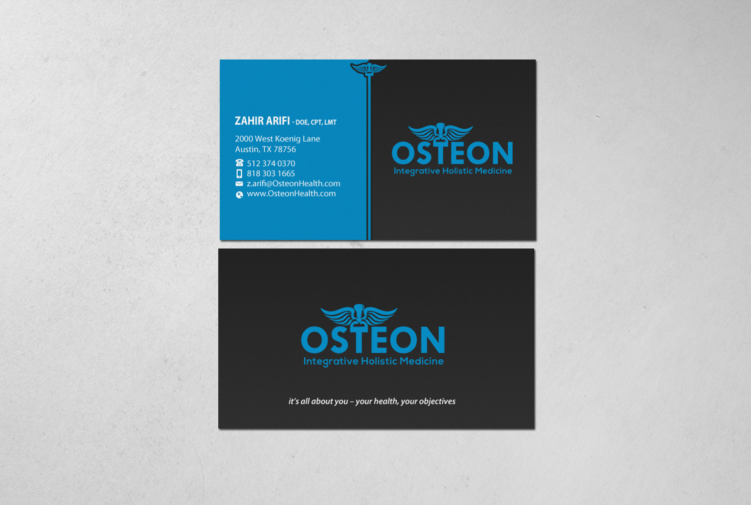 Business Card Design by Brand aid for Axis Health | Design #16904147