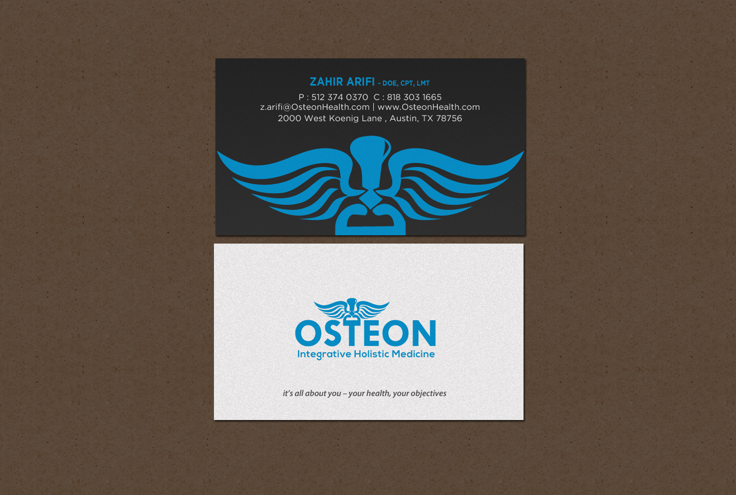 Business Card Design by Brand aid for Axis Health | Design #16904148