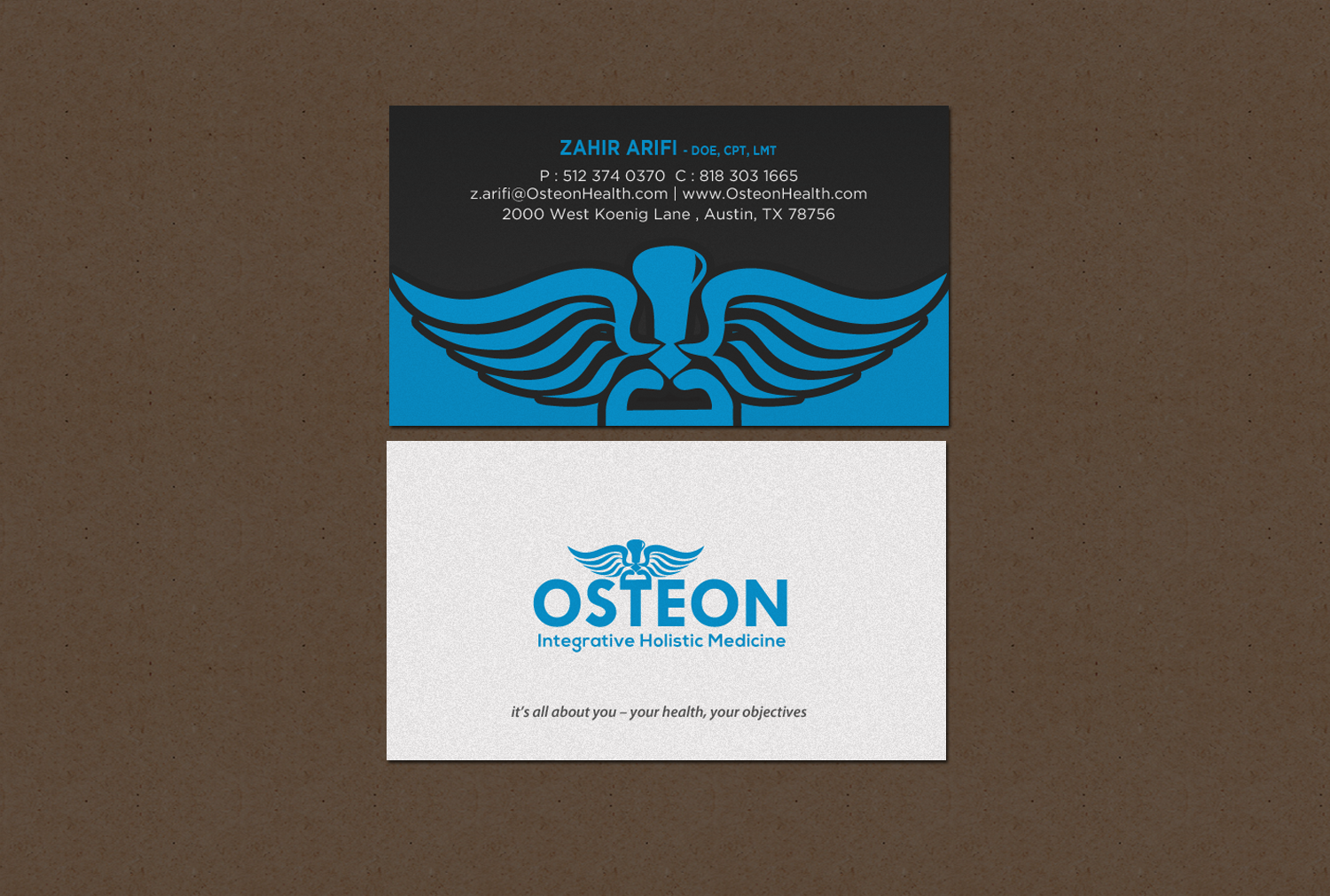 Business Card Design by Brand aid for Axis Health | Design #16904308