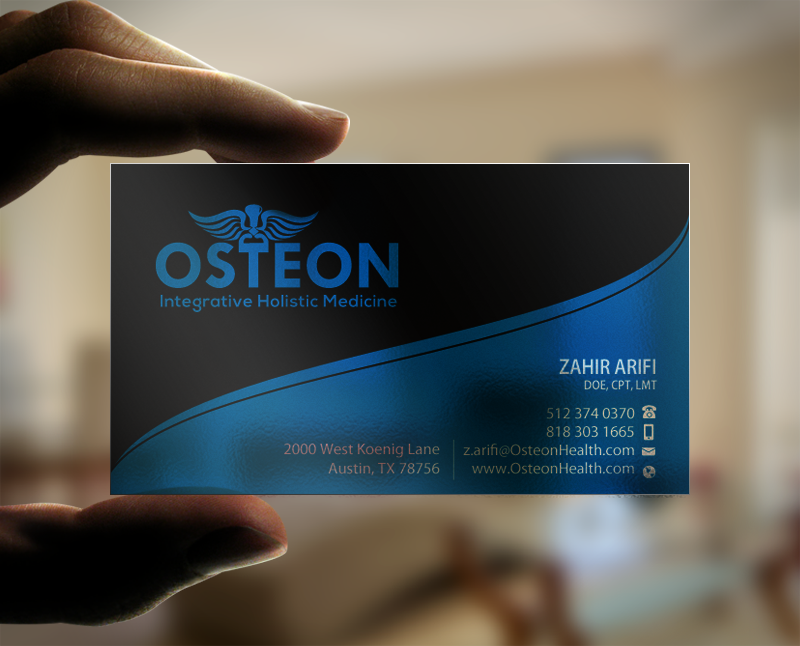 Business Card Design by Brand aid for Axis Health | Design #16904423