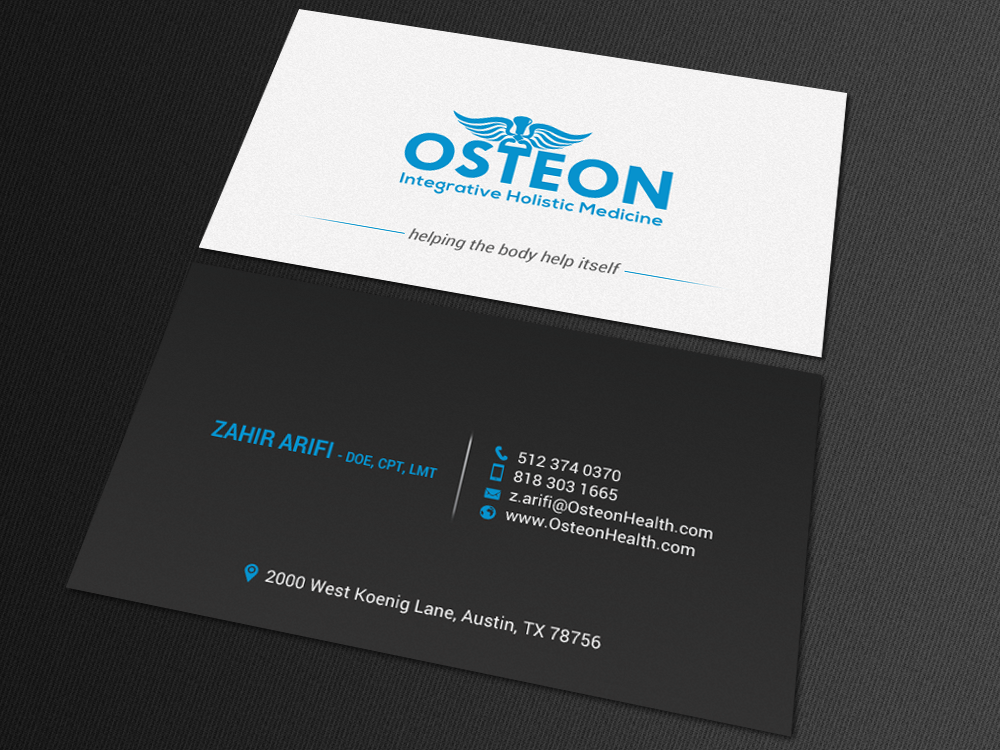 Business Card Design by chandrayaan.creative for Axis Health | Design #16900122