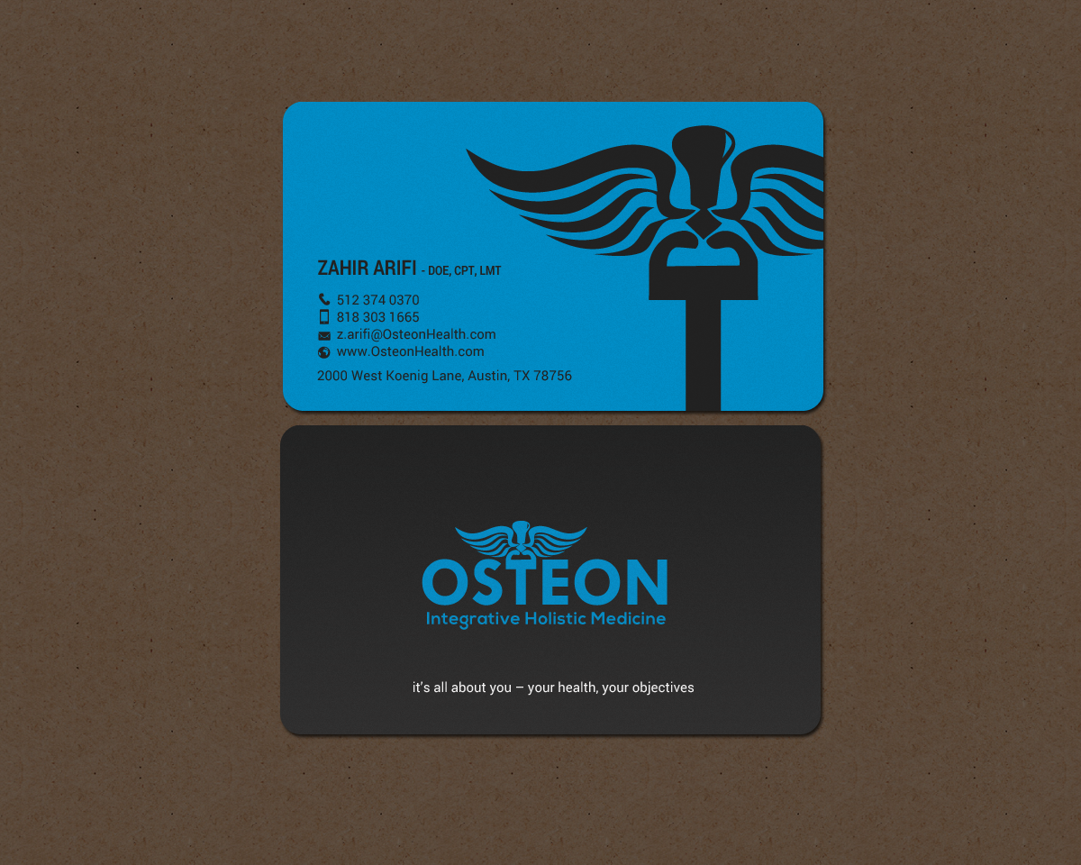 Visitenkarten-Design von chandrayaan.creative für Axis Health | Design #16901123