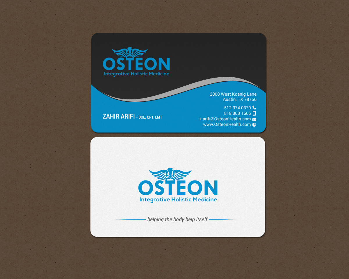 Diseño de Tarjeta de Presentación por chandrayaan.creative para Axis Health | Diseño #16901143