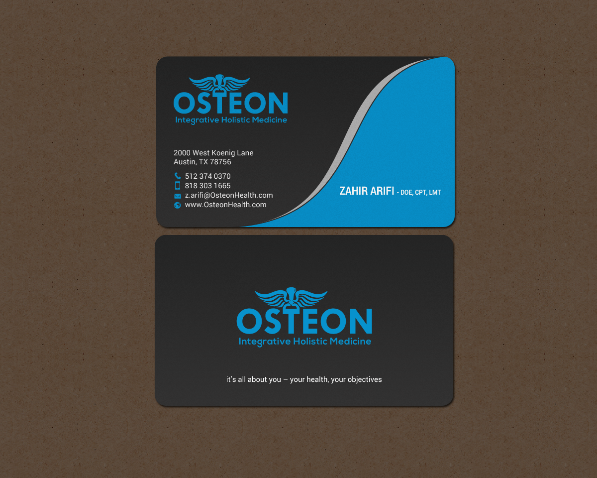 Business Card Design by chandrayaan.creative for Axis Health | Design #16901145