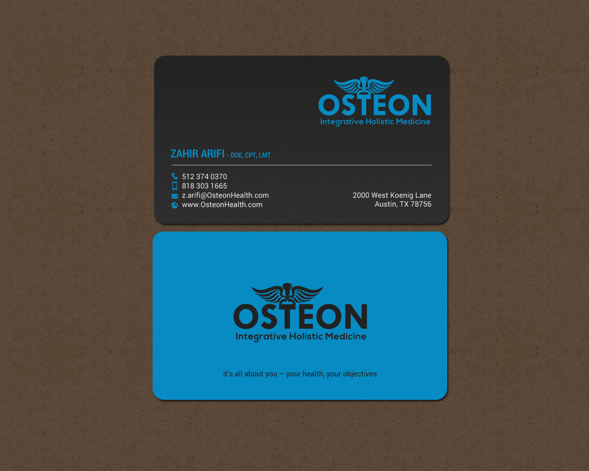 Design de Carte de Visite par chandrayaan.creative pour Axis Health | Design #16901159