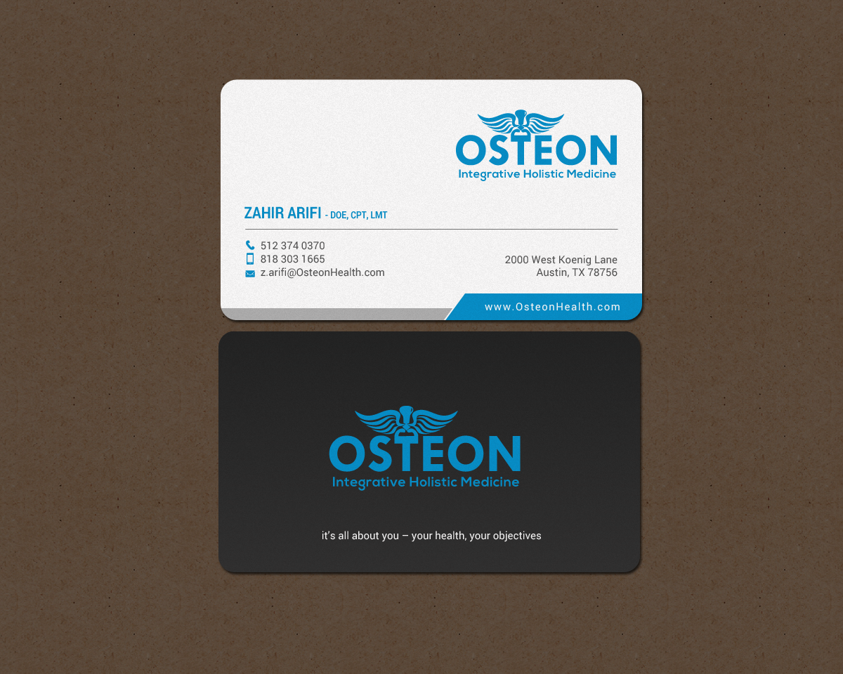 Business Card Design by chandrayaan.creative for Axis Health | Design #16901161