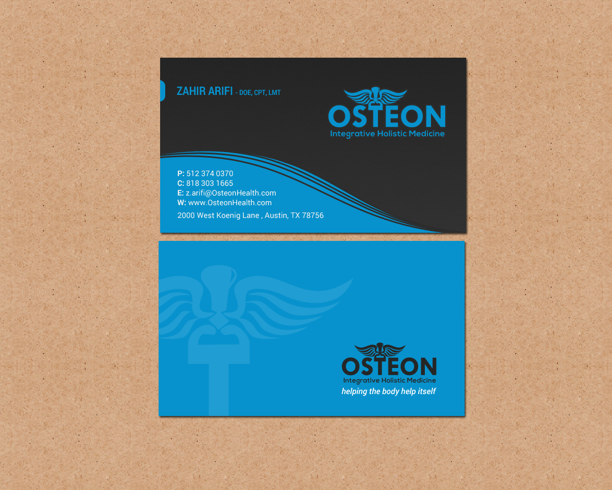 Business Card Design by chandrayaan.creative for Axis Health | Design #16904109