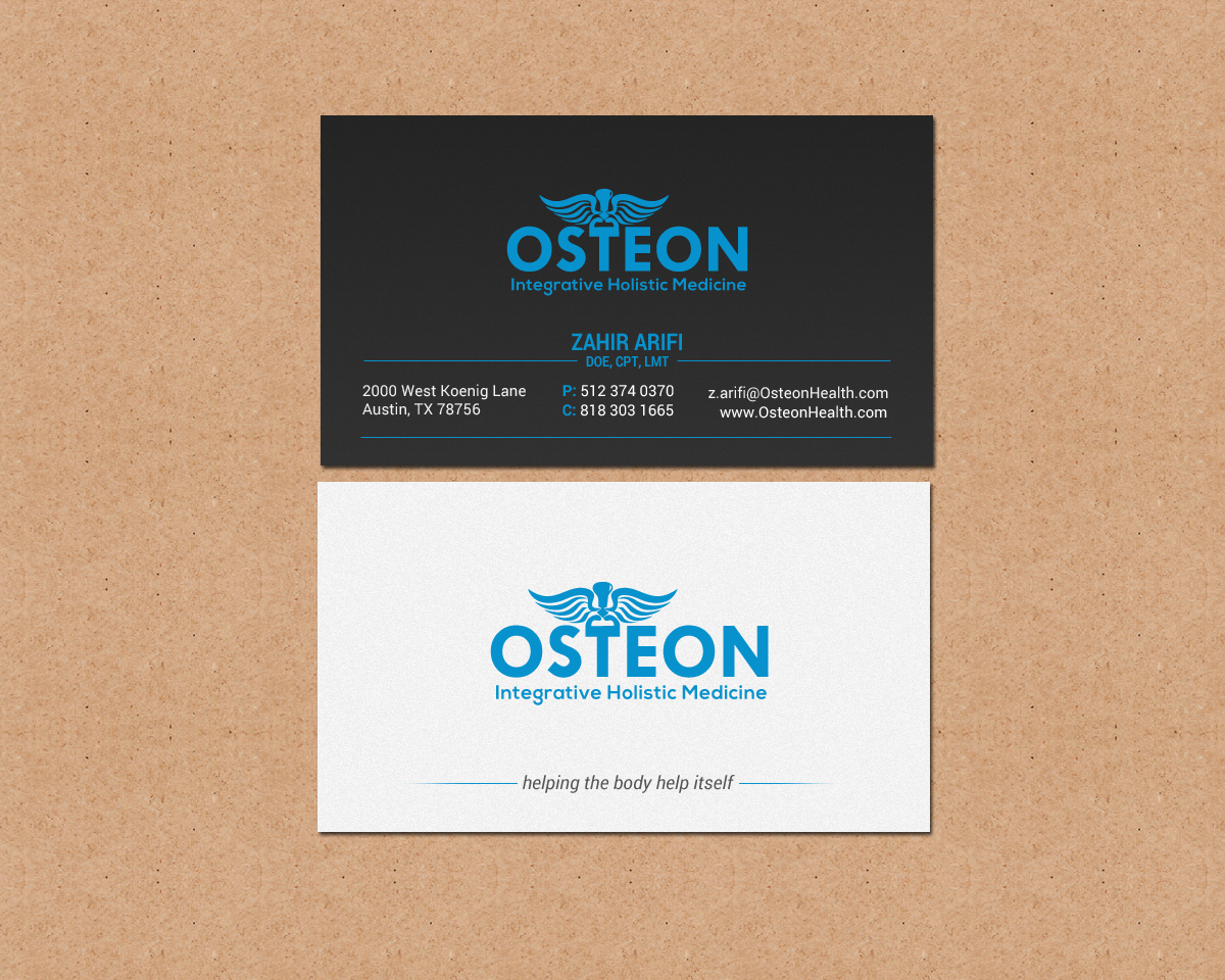 Design de Carte de Visite par chandrayaan.creative pour Axis Health | Design #16904111