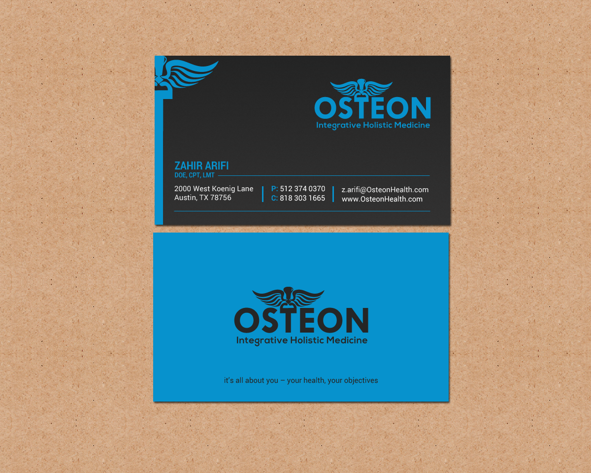 Business Card Design by chandrayaan.creative for Axis Health | Design #16904139