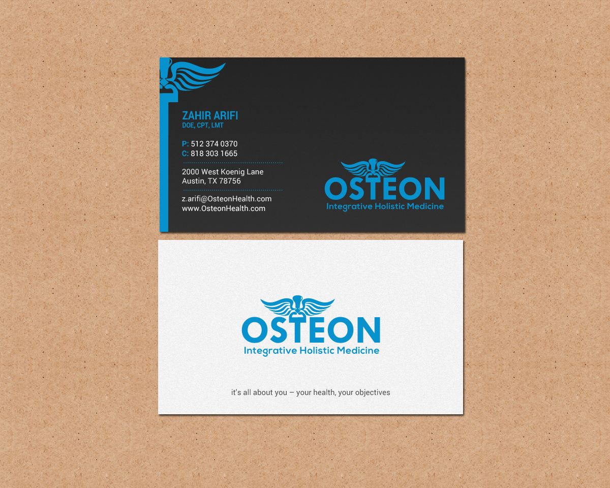 Design de Carte de Visite par chandrayaan.creative pour Axis Health | Design #16904140