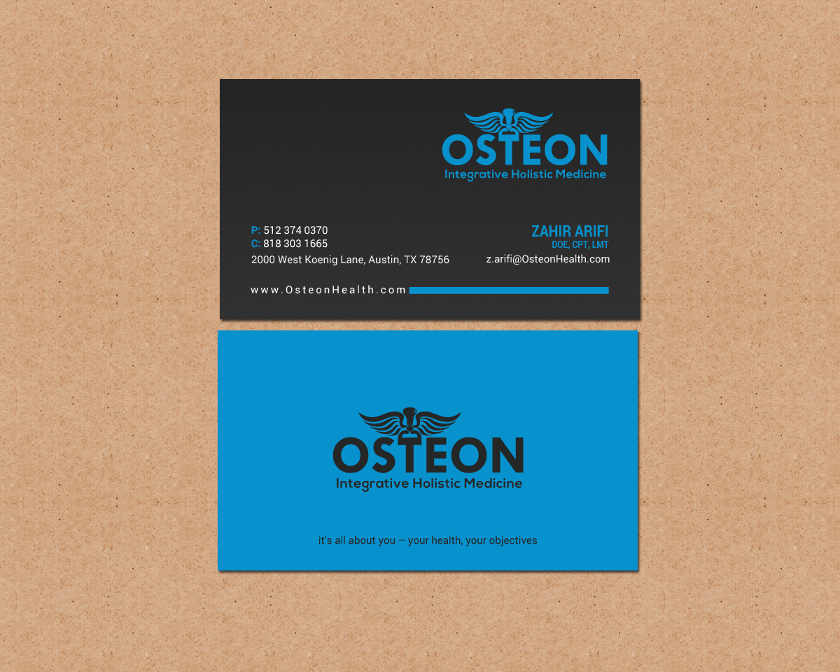 Business Card Design by chandrayaan.creative for Axis Health | Design #16904159