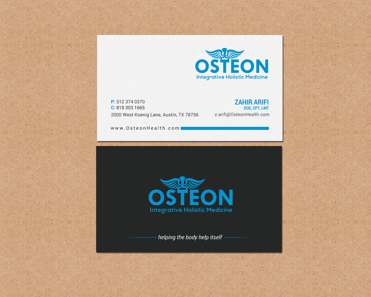 Business Card Design by chandrayaan.creative for Axis Health | Design #16904160