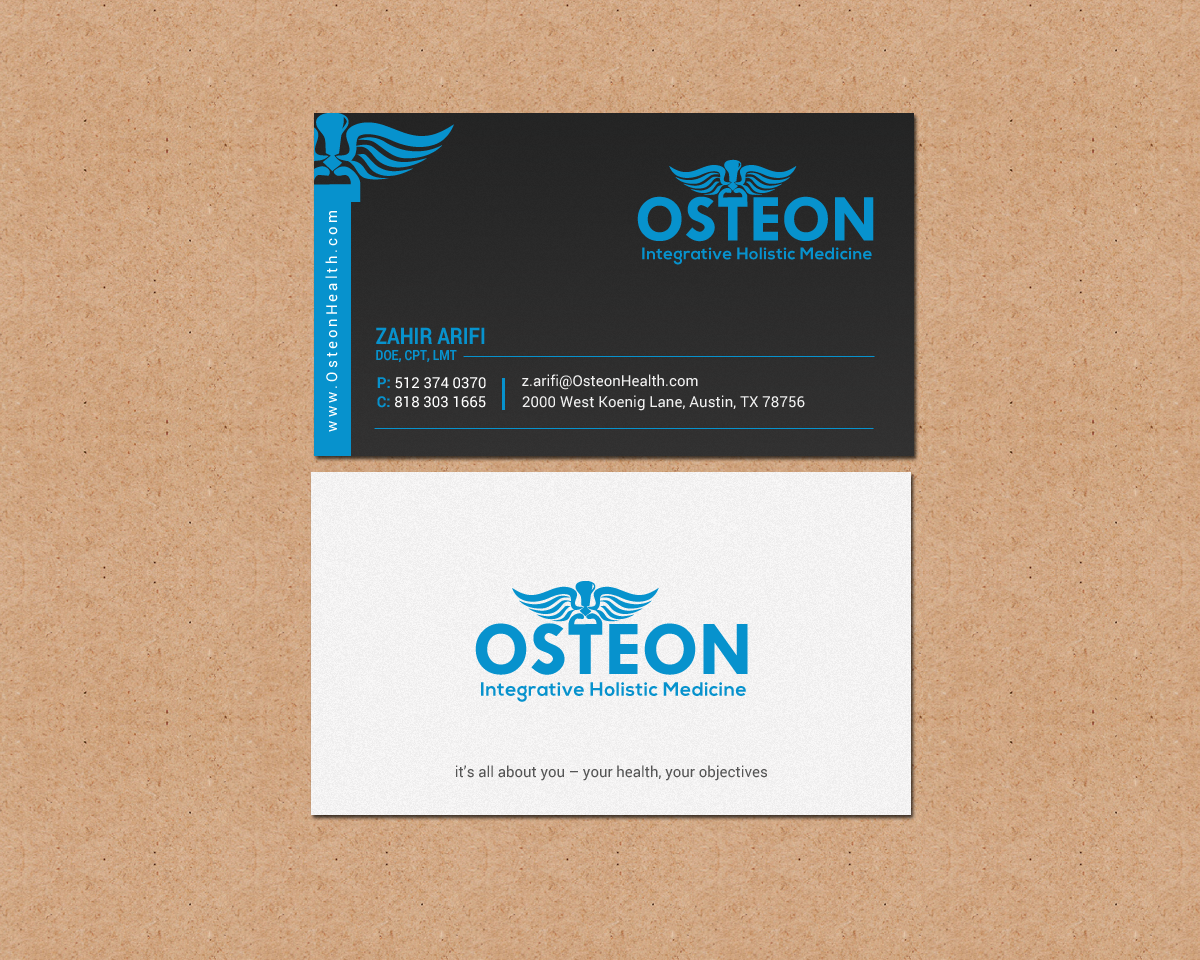 Design de Carte de Visite par chandrayaan.creative pour Axis Health | Design #16904162