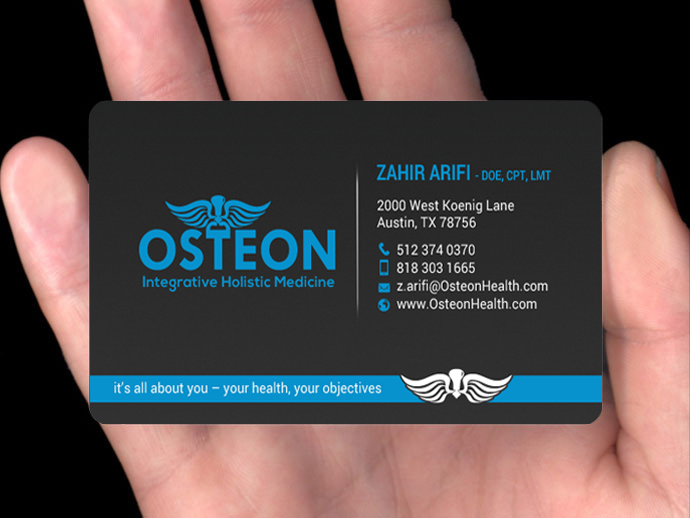 Business Card Design by chandrayaan.creative for Axis Health | Design #16905155