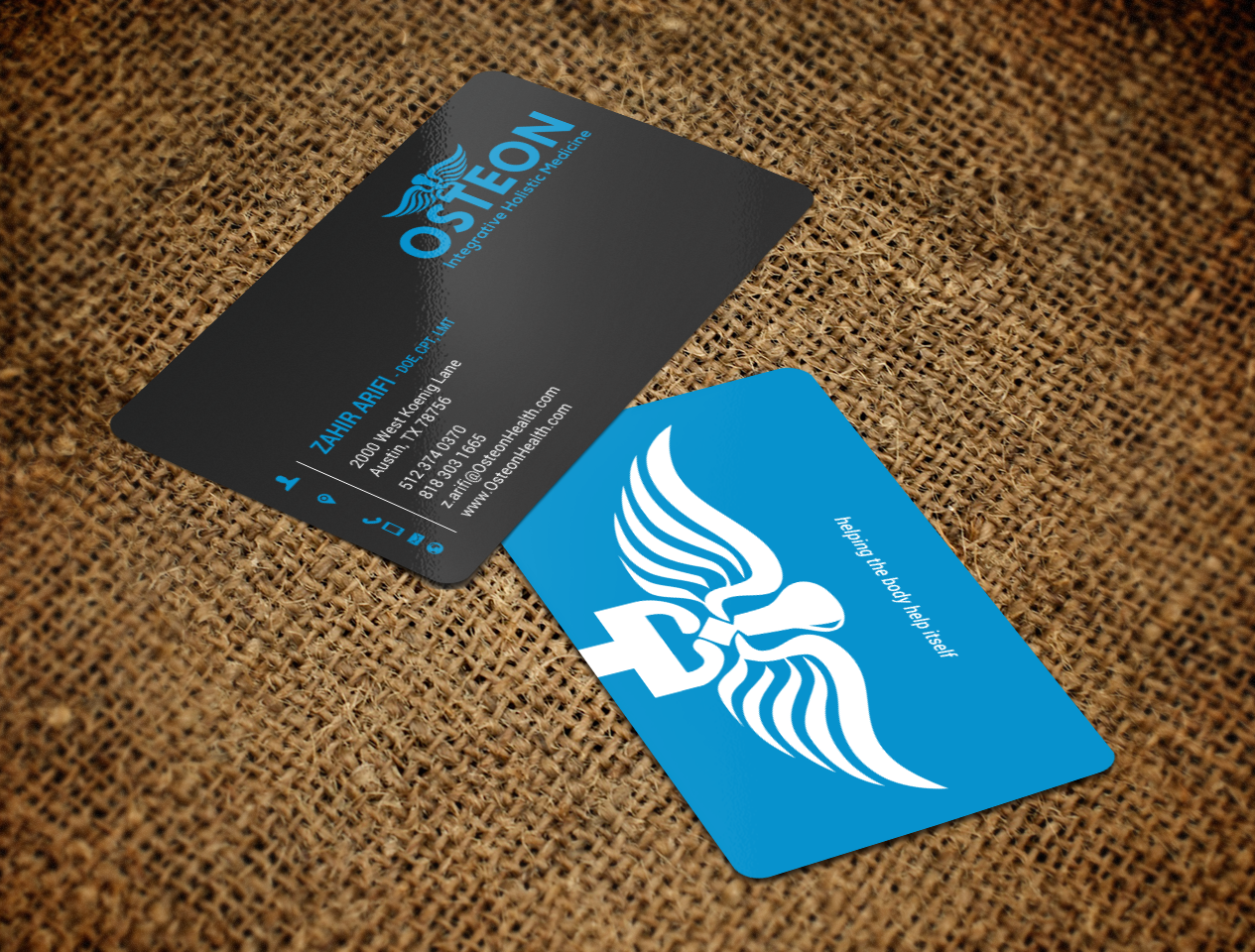 Business Card Design by chandrayaan.creative for Axis Health | Design #16905199