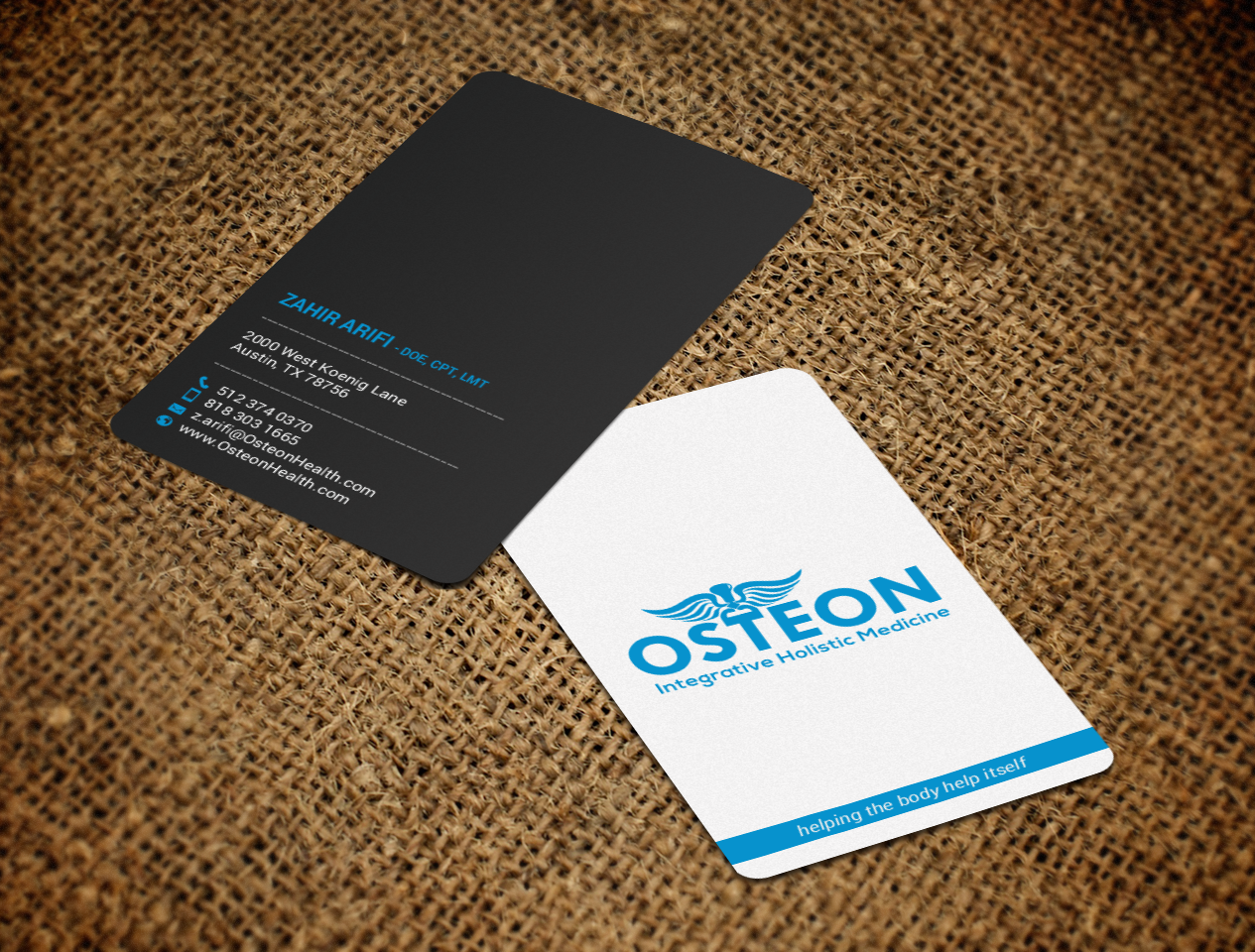 Business Card Design by chandrayaan.creative for Axis Health | Design #16905202