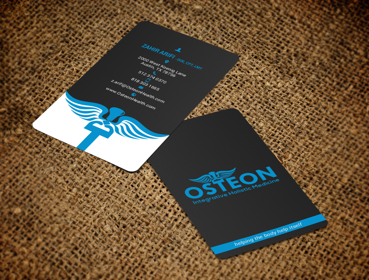 Business Card Design by chandrayaan.creative for Axis Health | Design #16905253