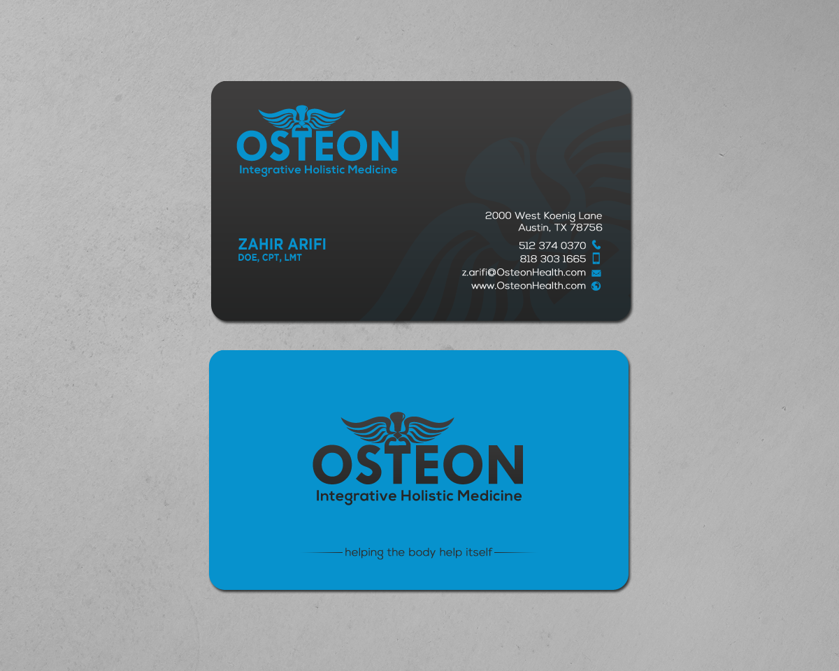 Business Card Design by chandrayaan.creative for Axis Health | Design #16916098