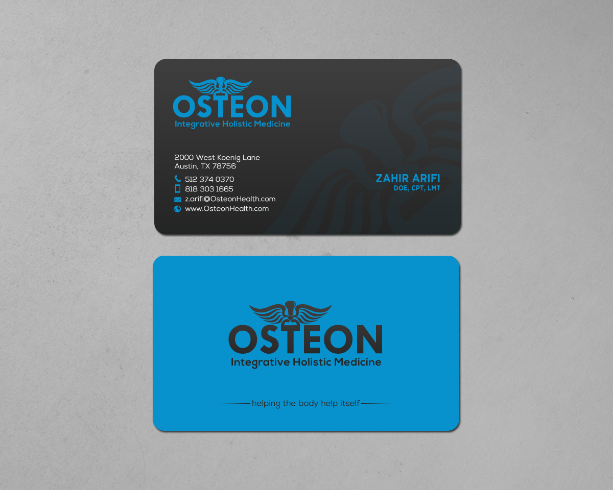 Business Card Design by chandrayaan.creative for Axis Health | Design #16916101