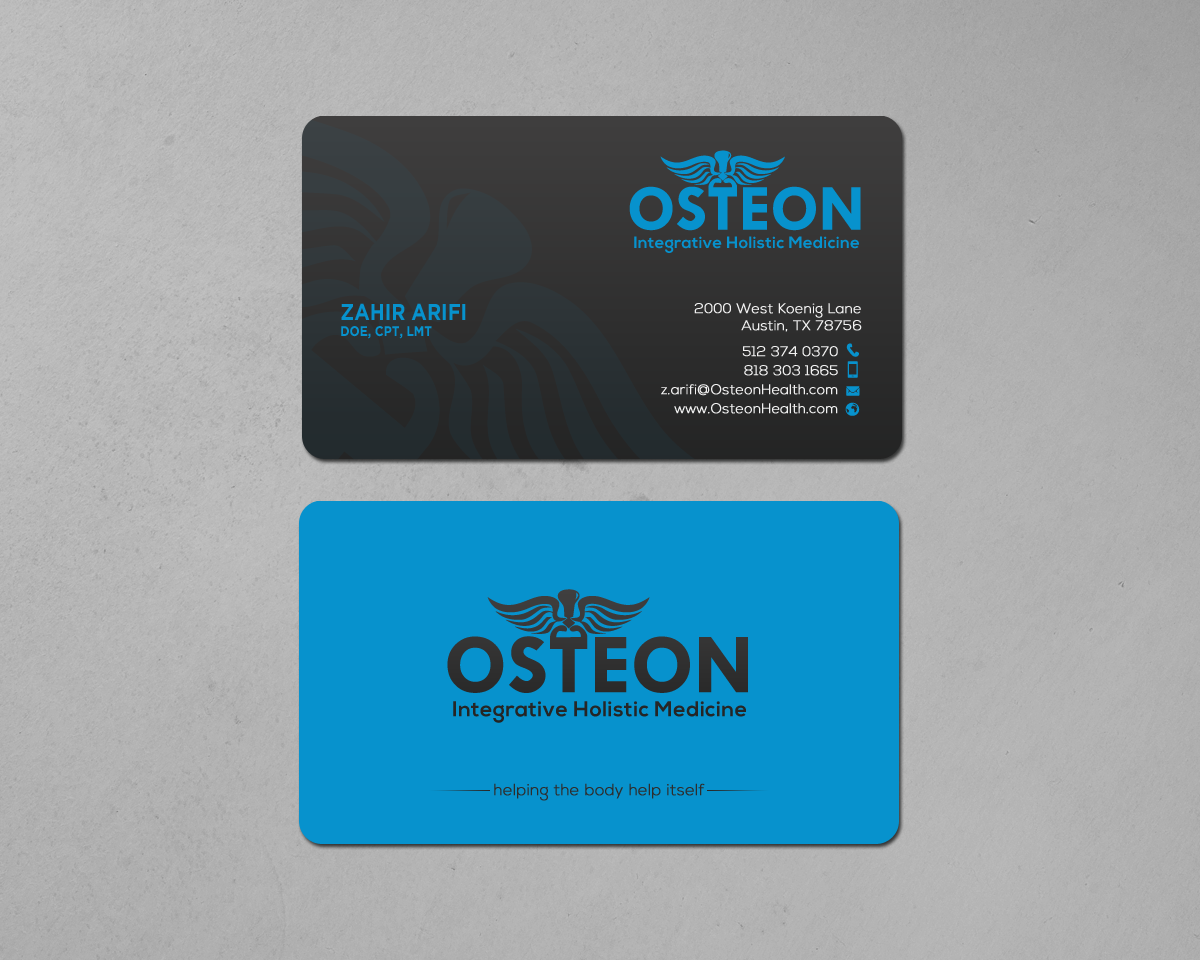 Business Card Design by chandrayaan.creative for Axis Health | Design #16916102