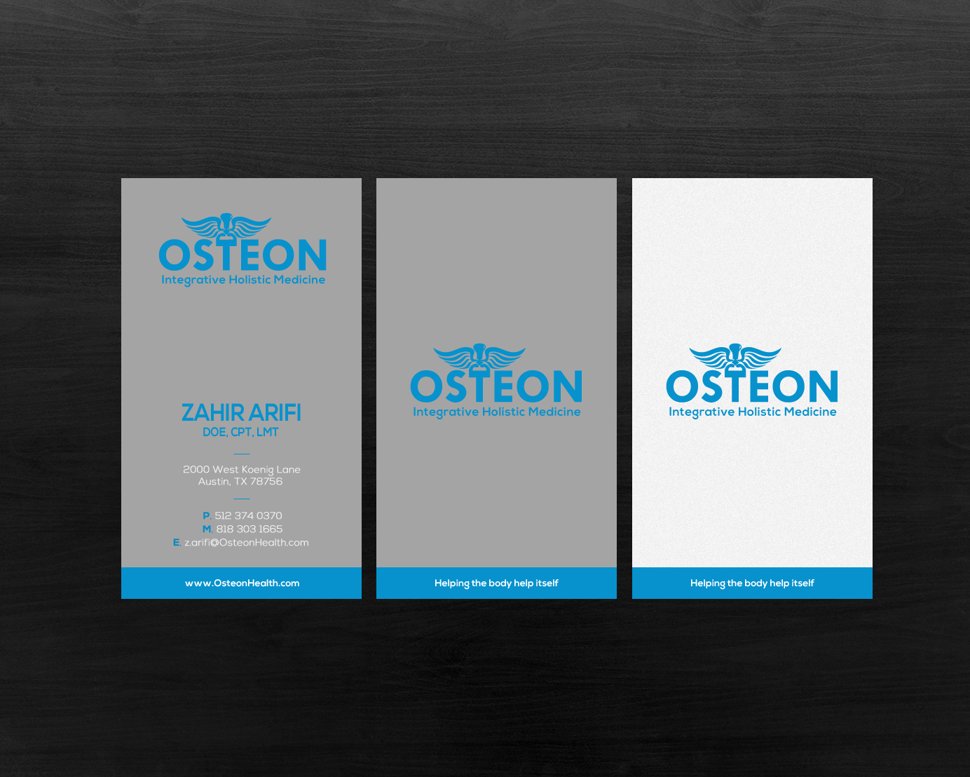 Diseño de Tarjeta de Presentación por chandrayaan.creative para Axis Health | Diseño #16929308