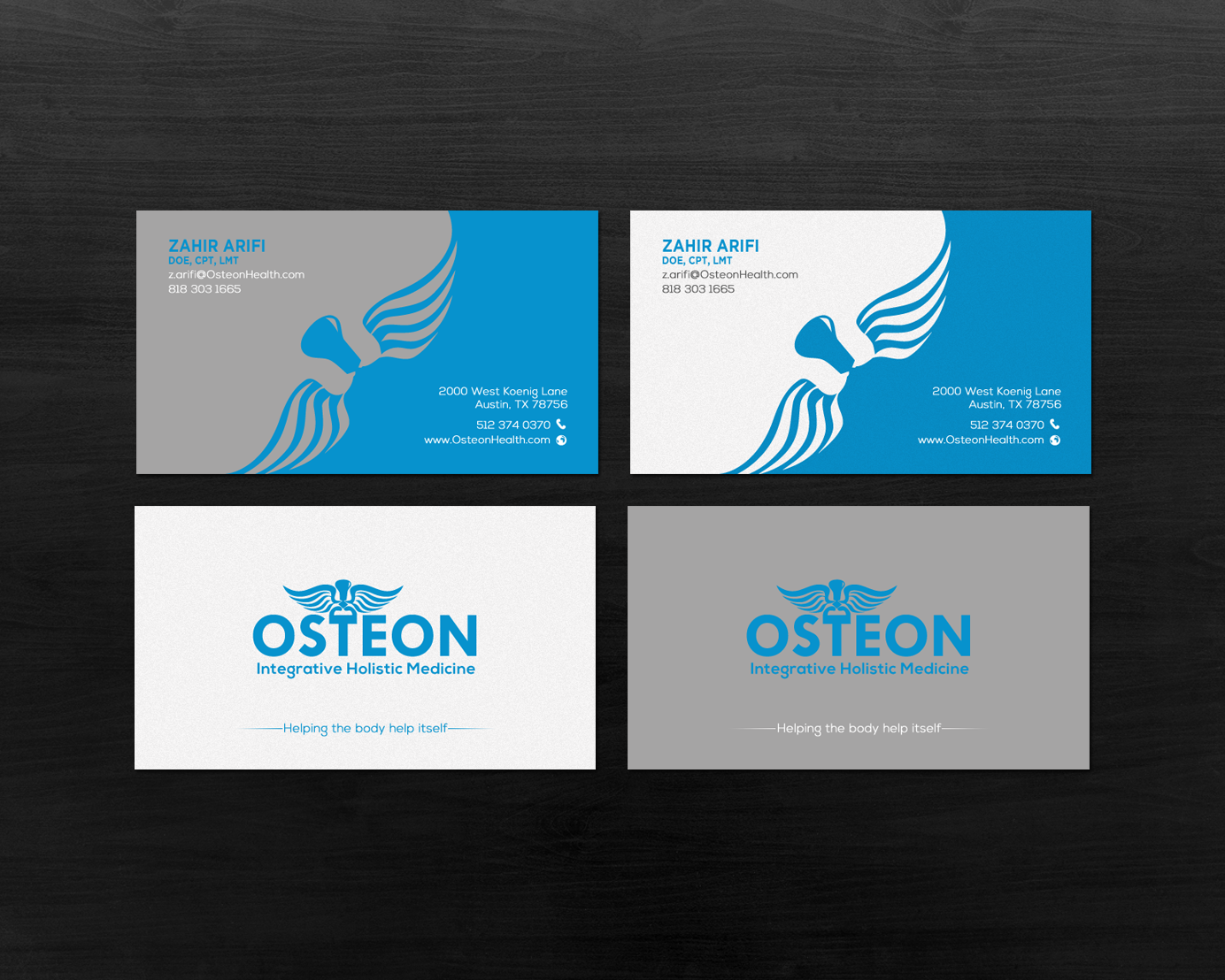 Business Card Design by chandrayaan.creative for Axis Health | Design #16929311