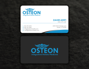Business Card Design by Tripti Ranjan Gain for Axis Health | Design: #16899498
