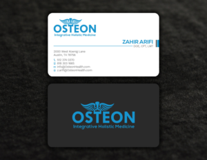 Business Card Design by Tripti Ranjan Gain for Axis Health | Design: #16899506