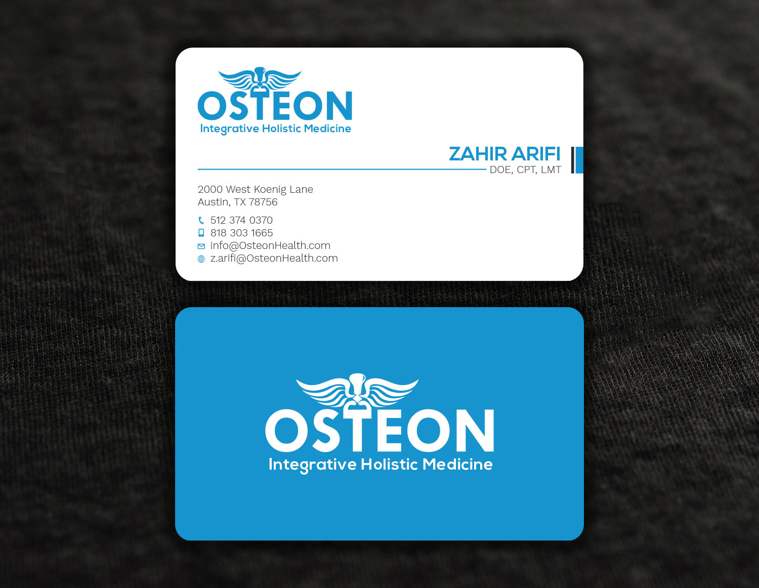 Business Card Design by Tripti Ranjan Gain for Axis Health | Design #16899512