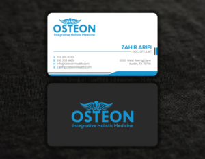 Business Card Design by Tripti Ranjan Gain for Axis Health | Design: #16899515