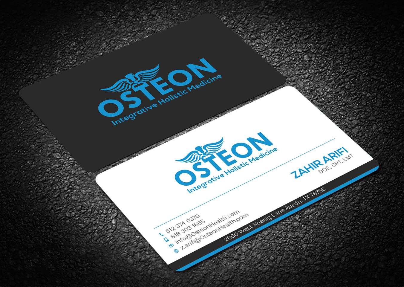 Business Card Design by Tripti Ranjan Gain for Axis Health | Design #16900891