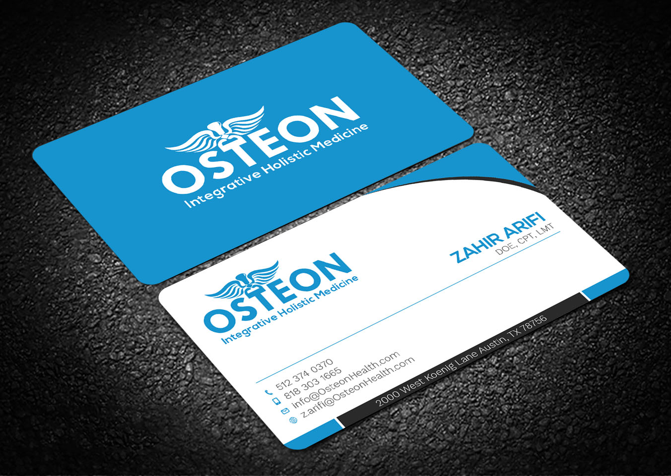 Business Card Design by Tripti Ranjan Gain for Axis Health | Design #16900893