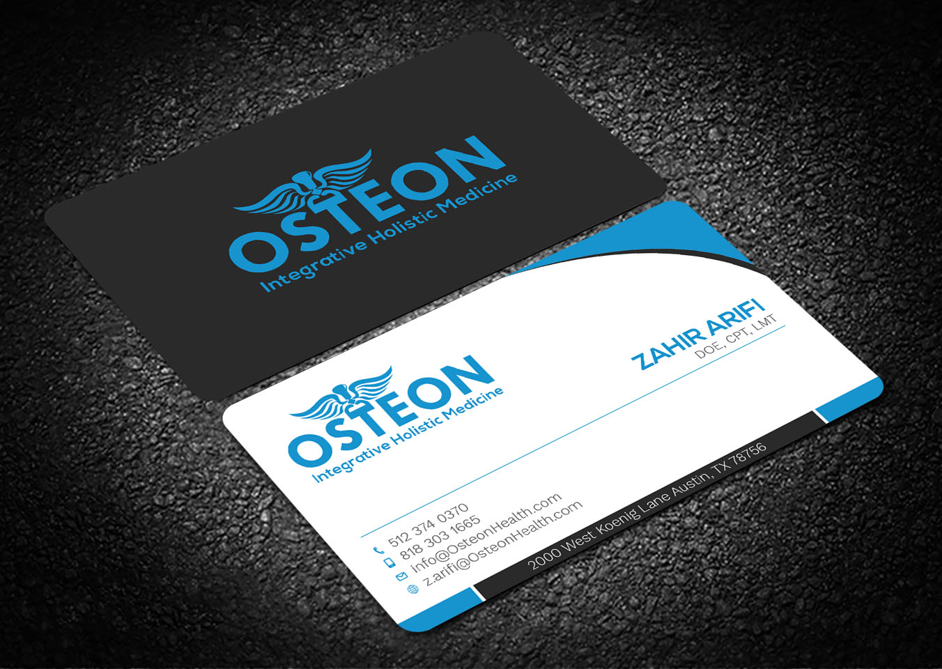 Business Card Design by Tripti Ranjan Gain for Axis Health | Design #16900894